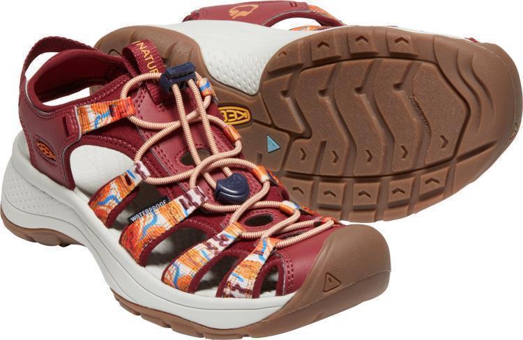 Astoria West Sandal - Womens - Orange Wave / Red 5