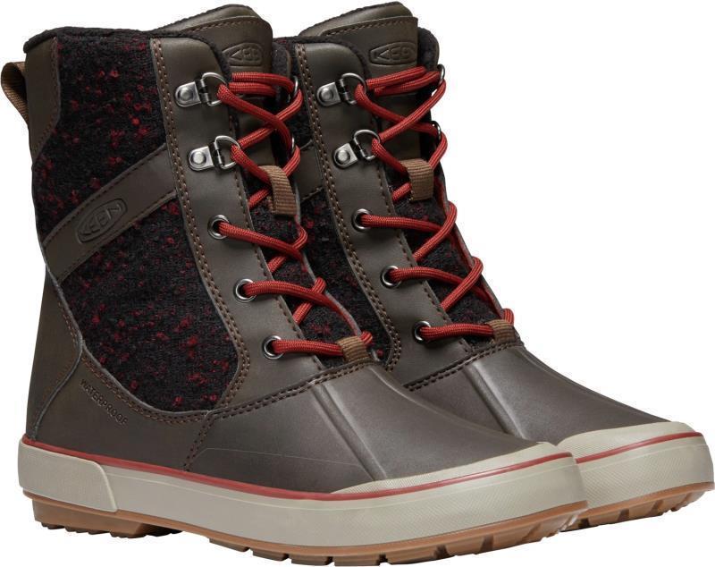 Belleterre Wool WP - Womens - Cascade Brown / Fired Brick 2