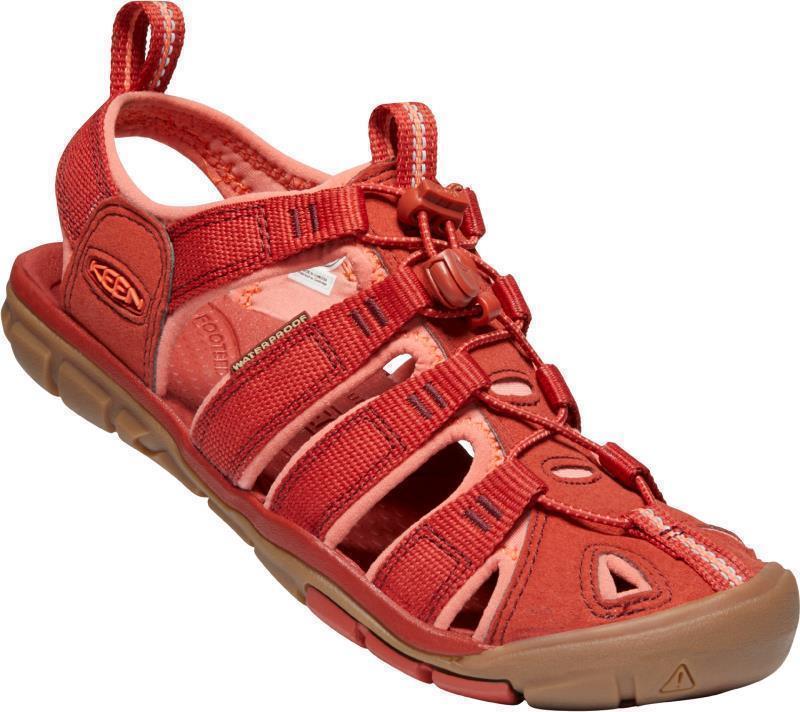 Clearwater CNX - Womens - Dark Red / Coral 1