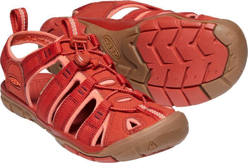 Clearwater CNX - Womens - Dark Red / Coral 4