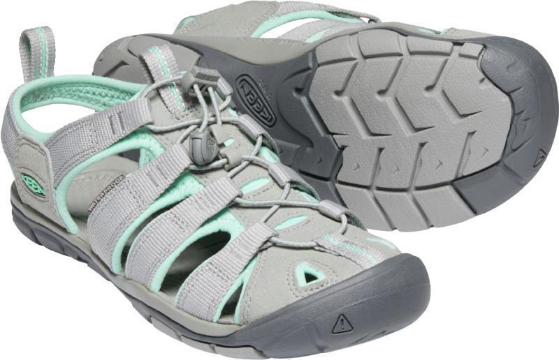 Clearwater CNX - Womens - Light Gray / Ocean Wave 4