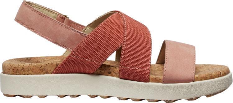 Elle Criss Cross - Womens - Baked Clay / Cork 2