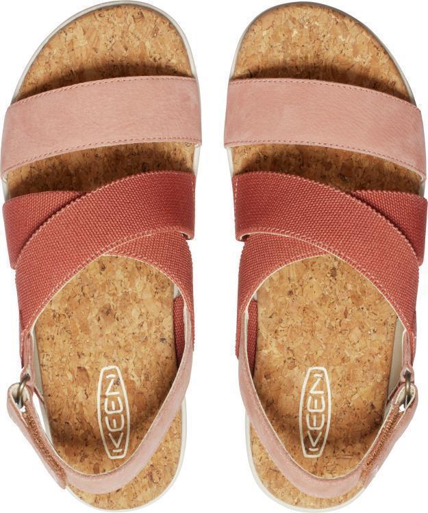 Elle Criss Cross - Womens - Baked Clay / Cork 5