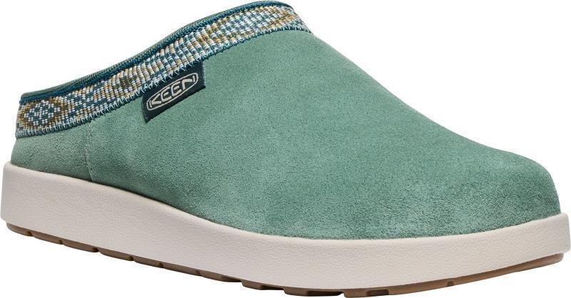Elle Mule Suede - Womens - dark forest / birch 1