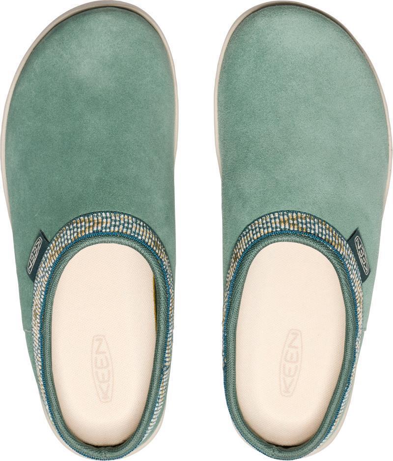 Elle Mule Suede - Womens - dark forest / birch 1