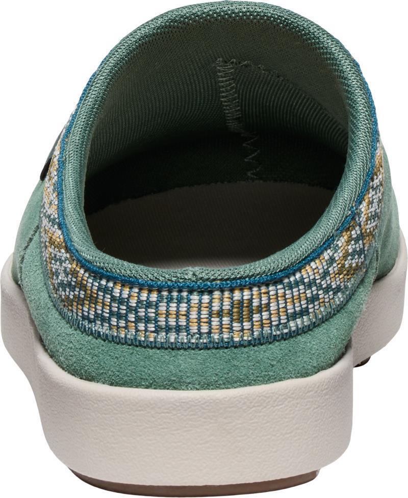 Elle Mule Suede - Womens - dark forest / birch 1