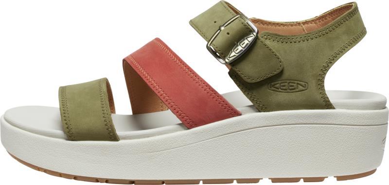 Ellecity Backstrap - Womens - martini olive / baked clay 1