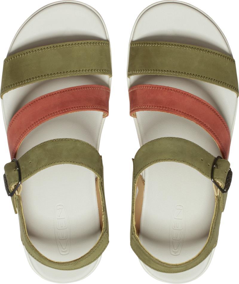 Ellecity Backstrap - Womens - martini olive / baked clay 1