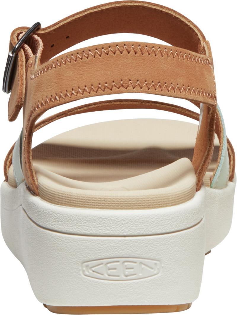 Ellecity Backstrap - Womens - natural leather / clearly aqua 1
