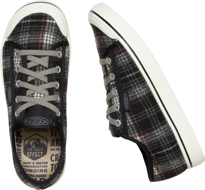 Elsa Sneaker V - Womens - Black Plaid / Steel Grey 2