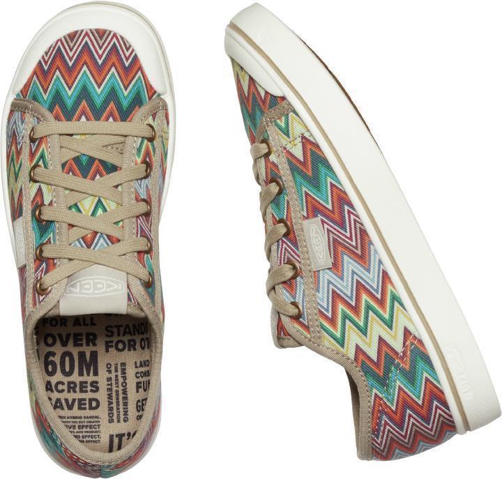 Elsa Sneaker V - Womens - Chevron / Plaza Taupe 4