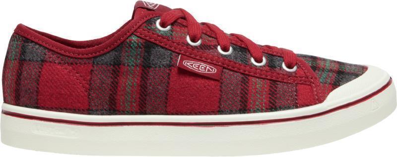 Elsa Sneaker V - Womens - Red Plaid / Red Dahlia 2