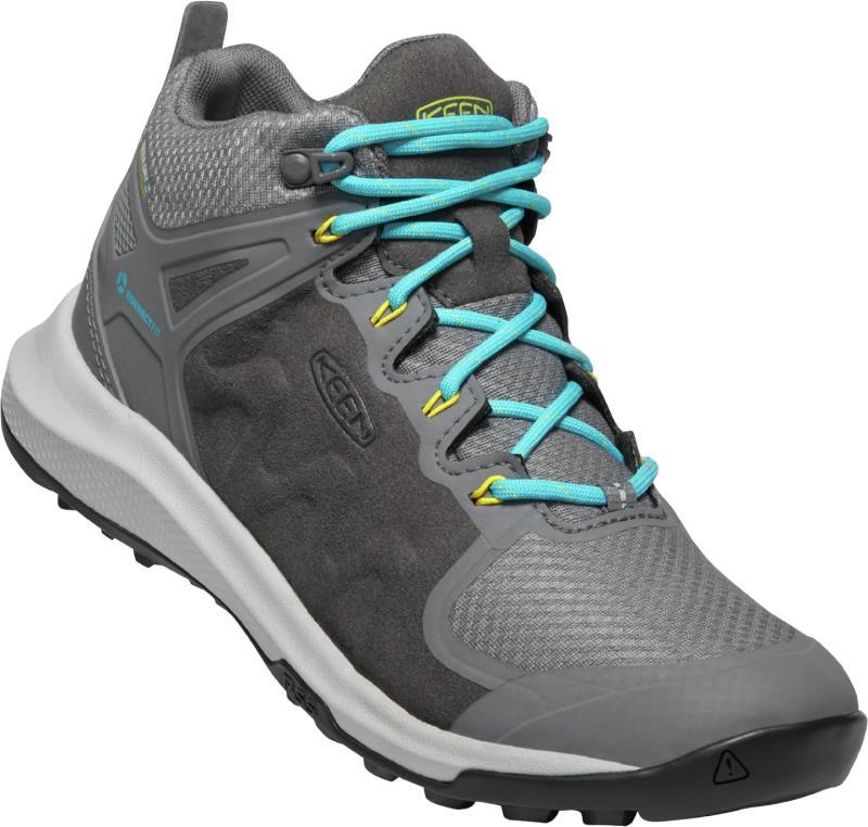Explore Mid WP - Womens - Steel Grey / Bright Turquoise 1