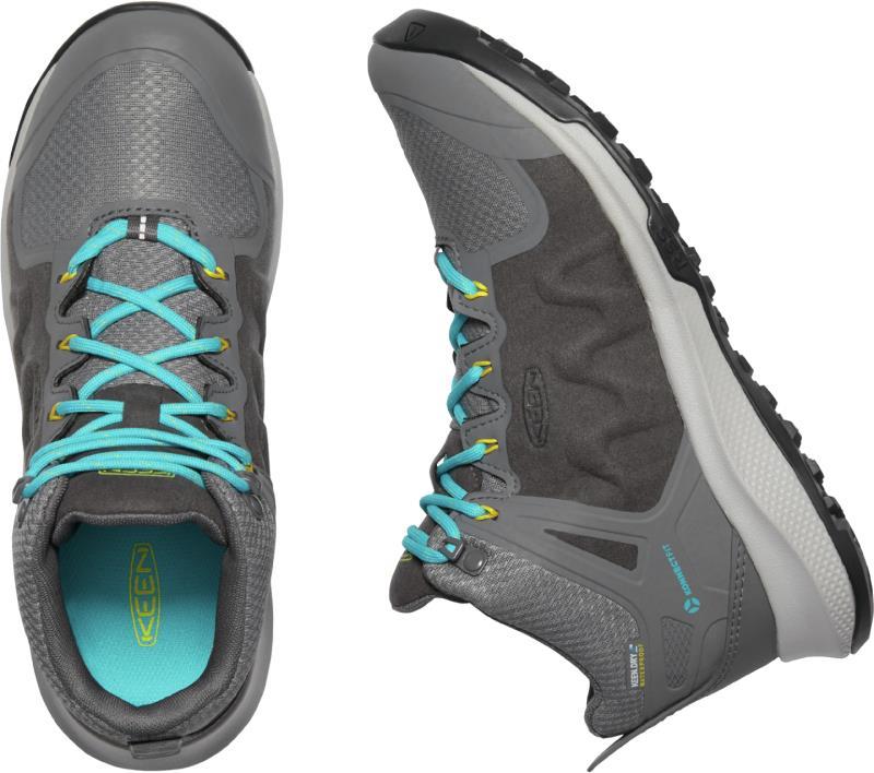 Explore Mid WP - Womens - Steel Grey / Bright Turquoise 5