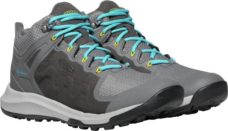 Explore Mid WP - Womens - Steel Grey / Bright Turquoise 6