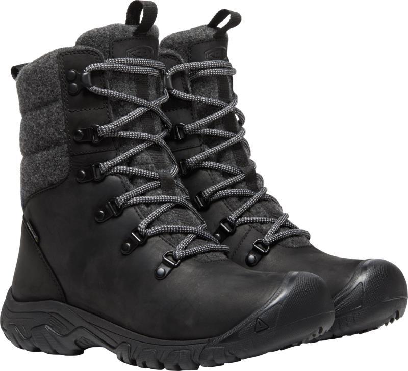 Greta Boot WP - Womens - black / black wool 1