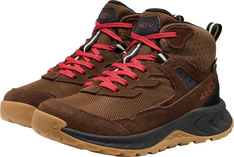 Hightrail Mid WP - Youth - dark earth / garnet 1