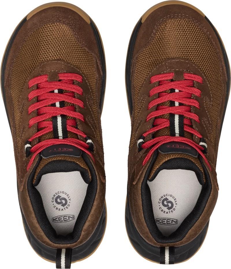 Hightrail Mid WP - Youth - dark earth / garnet 1