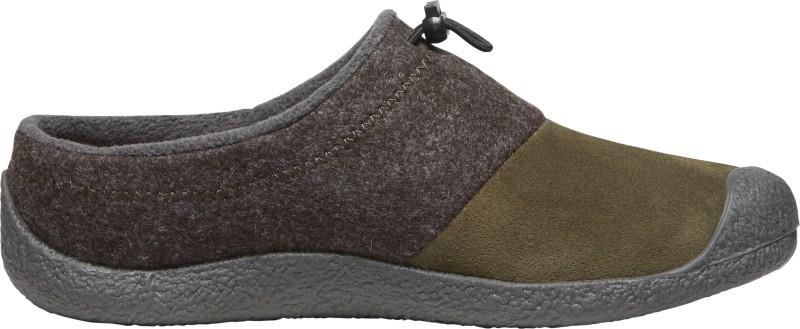 Howser III Slide - Mens - dark brown felt / canteen 1