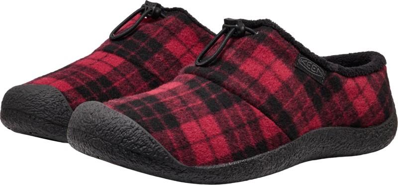 Howser III Slide - Mens - frontier flannel red 1
