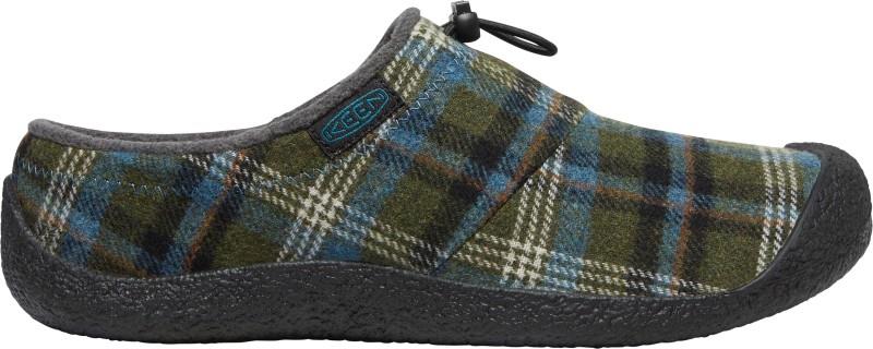 Howser III Slide - Mens - green plaid / black 1