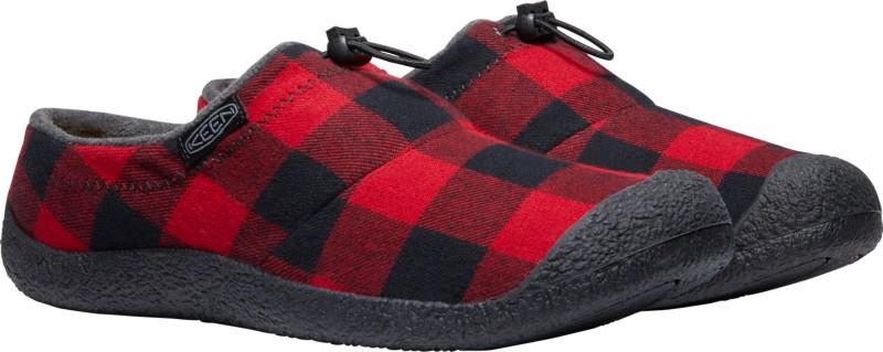 Howser III Slide - Mens - red plaid / black 1