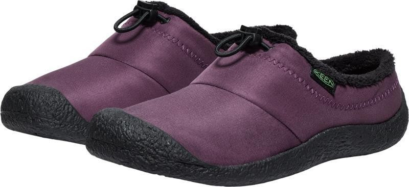 Howser III Slide - Womens - plum perfect / absinthe green 1