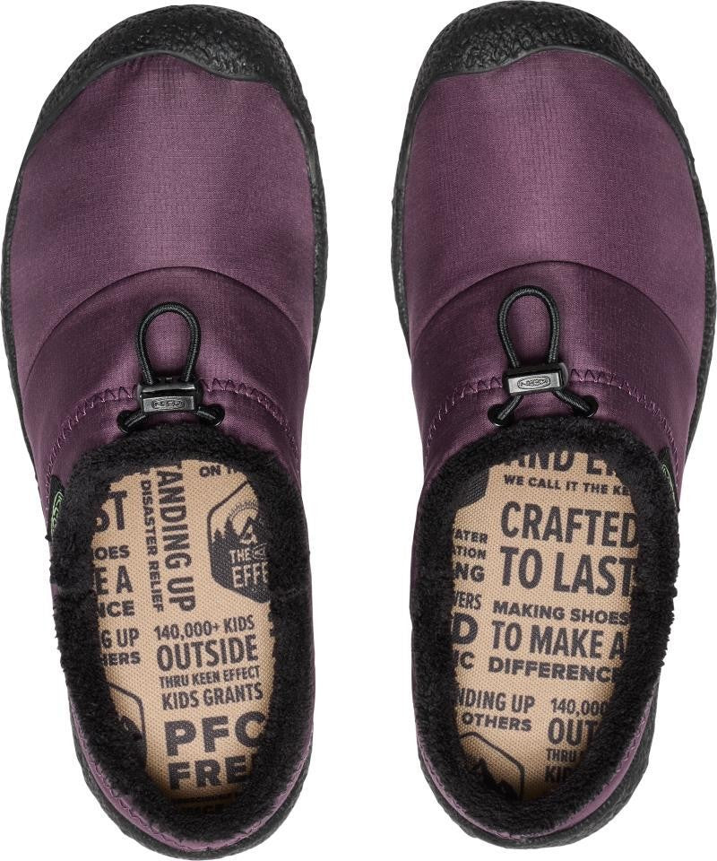 Howser III Slide - Womens - plum perfect / absinthe green 1