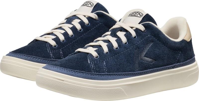 KM1 Leather Court GL - Womens - vintage indigo / birch 1