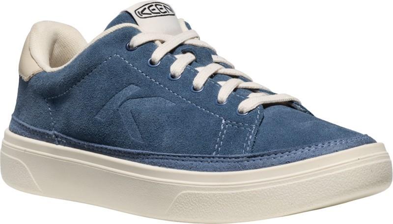 KM1 Leather Court GL - Womens - vintage indigo / birch 1
