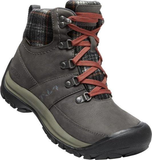 Kaci III Winter Mid WP - Womens - Magnet / Black Plaid 1