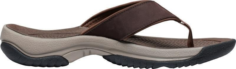 Kona Leather Flip Flip - Mens - java / dark earth 1