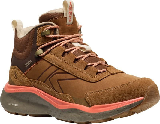 Leiki Leather Mid WP - Womens - chipmunk / bison 1