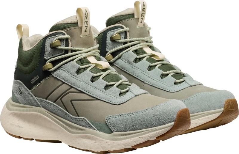 Leiki Leather Mid WP - Womens - iceberg green / bronze green 1
