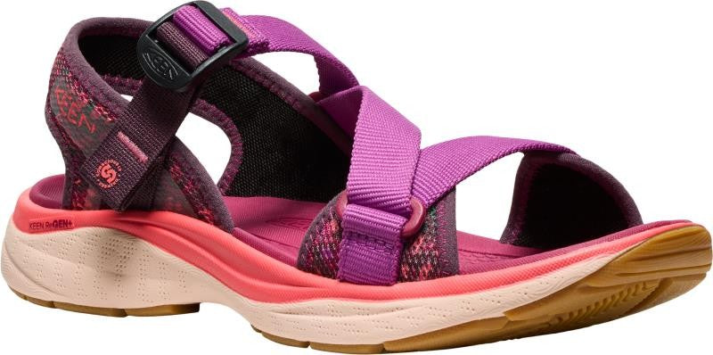 Leiki Open-Toe Sandal - Womens - plum perfect / dubarry 1