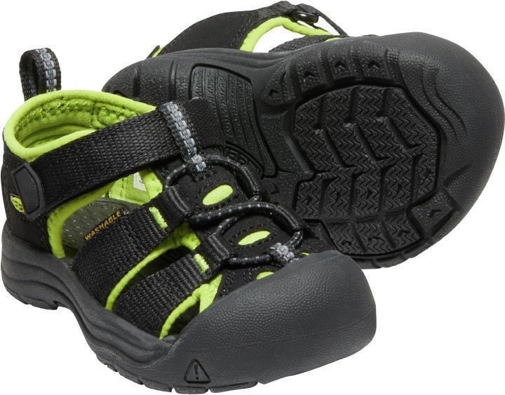 Newport H2 - Toddler - Black / Lime Green 2