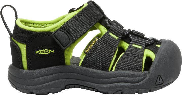 Newport H2 - Toddler - Black / Lime Green 3