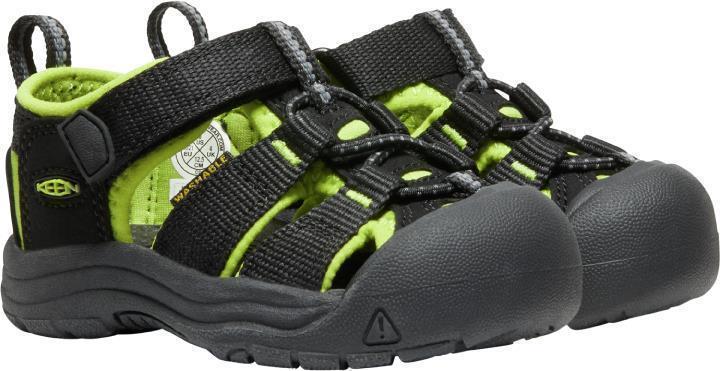 Newport H2 - Toddler - Black / Lime Green 4