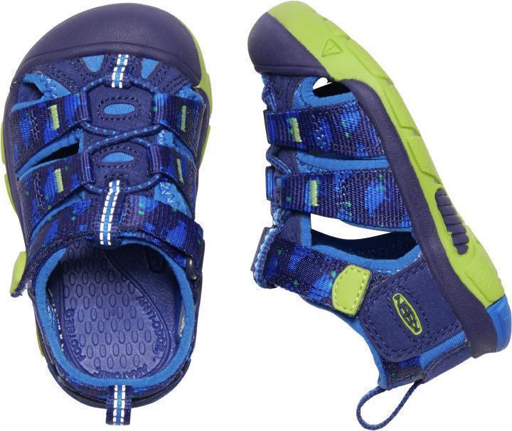 Newport H2 - Toddler - blue depths / chartreuse 1