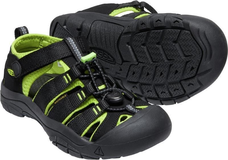 Newport H2 - Youth - black / lime green 1