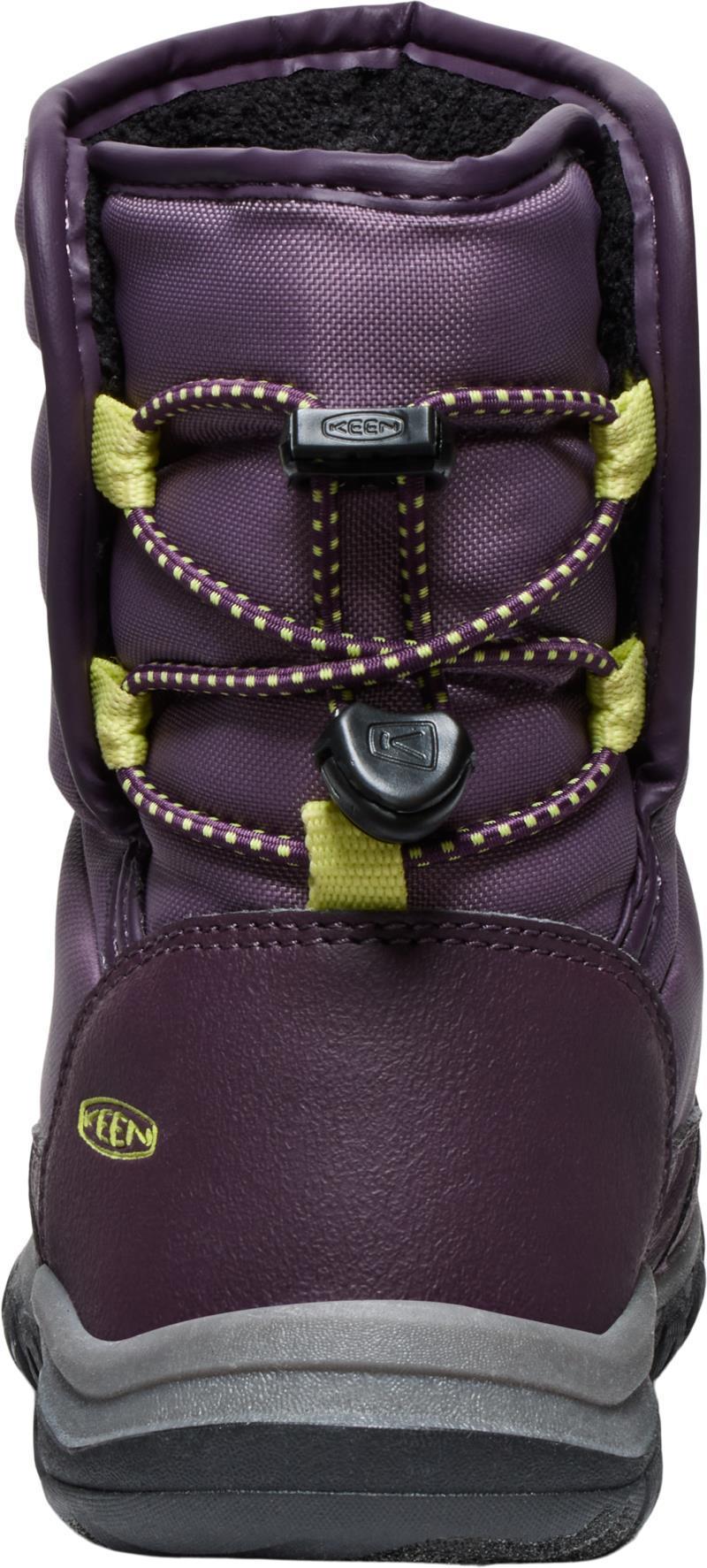 Puffrider WP - Children - black plum / daiquiri green 1
