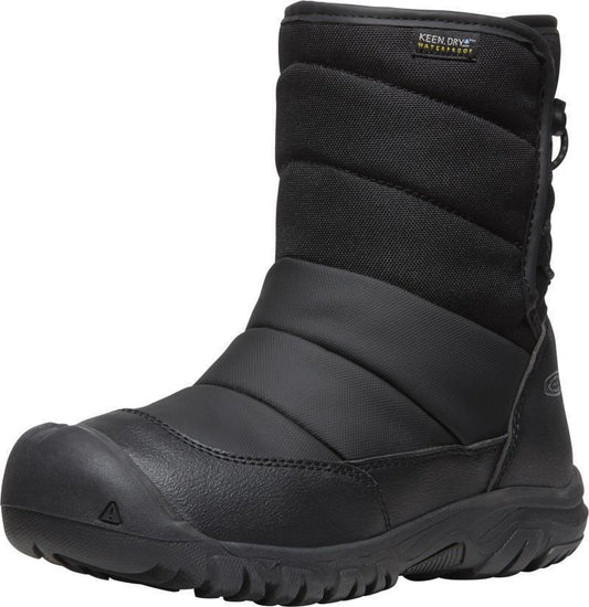 Puffrider WP - Youth - black / steel grey 1