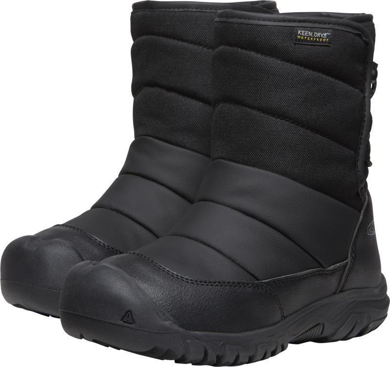 Puffrider WP - Youth - black / steel grey 1