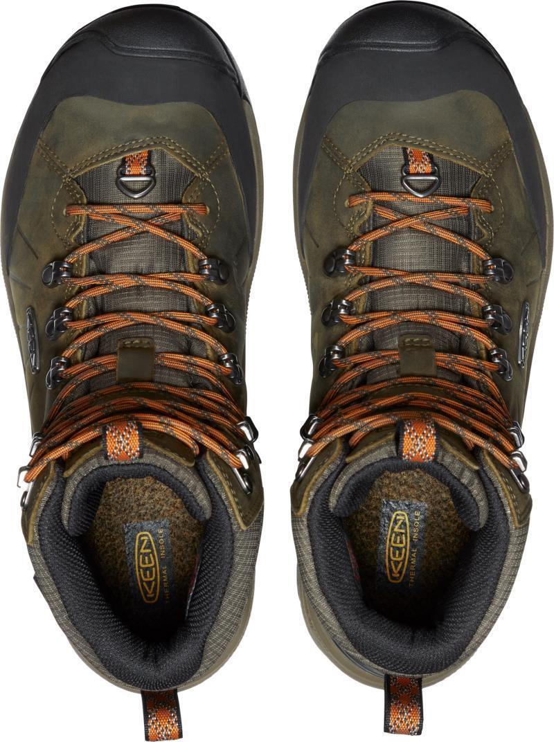 Revel IV Mid Polar - Mens - Dark Olive / Marmalade 4