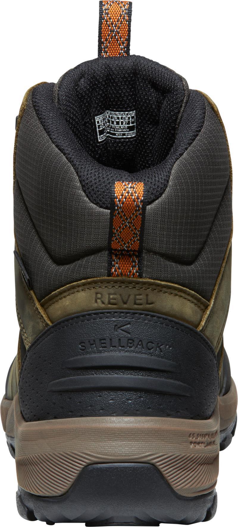 Revel IV Mid Polar - Mens - Dark Olive / Marmalade 5