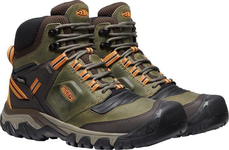 Ridge Flex Mid WP - Mens - Capulet Olive / Desert Sun 3