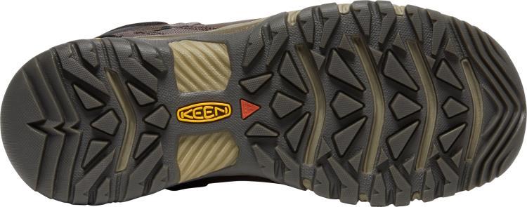 Ridge Flex Mid WP - Mens - Coffee Bean / Keen Yellow 6
