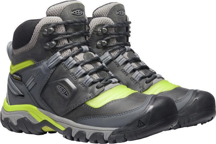 Ridge Flex Mid WP - Mens - Steel Grey / Evening Primrose 3