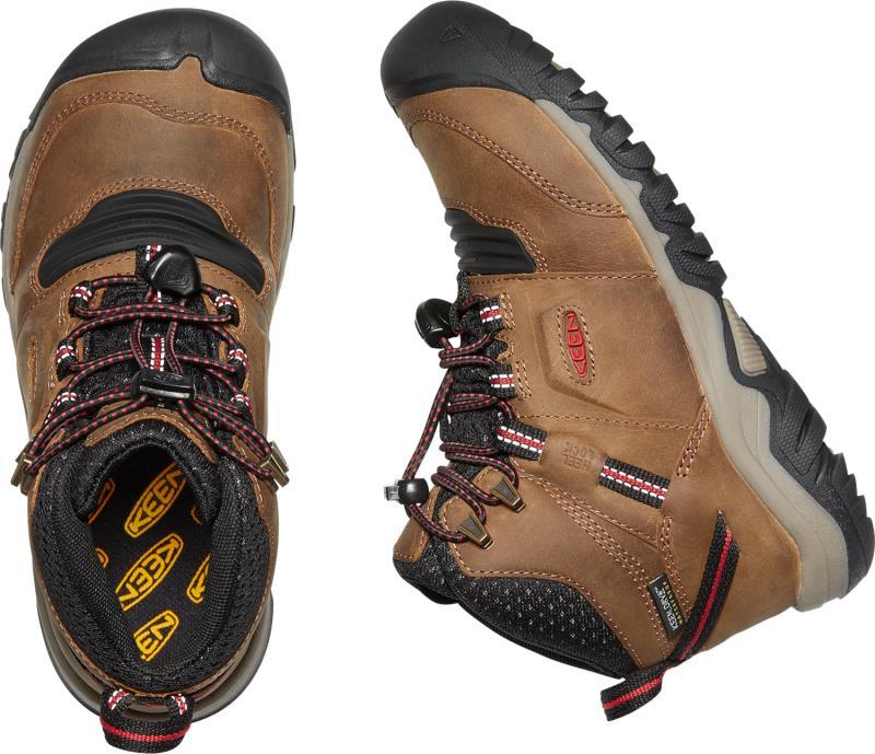 Ridge Flex Mid WP - Youth - Bison / Red Carpet 5