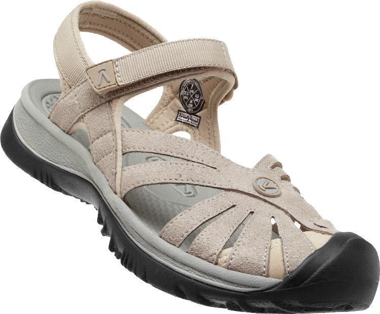 Rose Sandal - Womens - Aluminum / Neutral Gray 1